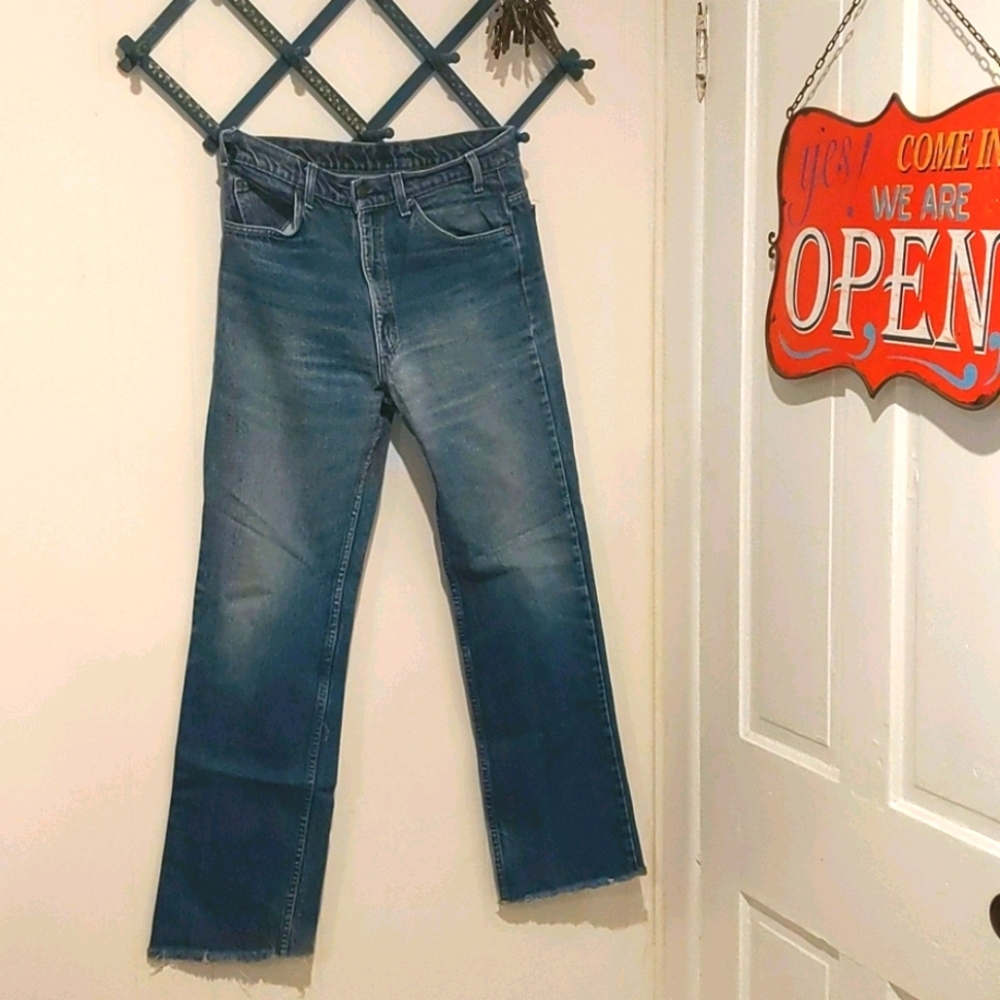 VTG 70s Levi's Orange Tab Distress High Rise Jeans